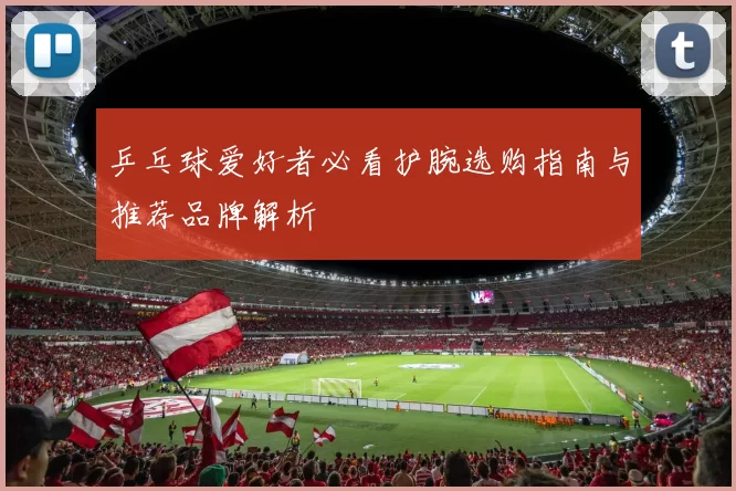 乒乓球爱好者必看护腕选购指南与推荐品牌解析