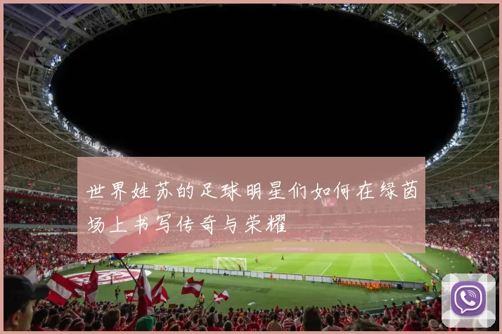 世界姓苏的足球明星们如何在绿茵场上书写传奇与荣耀